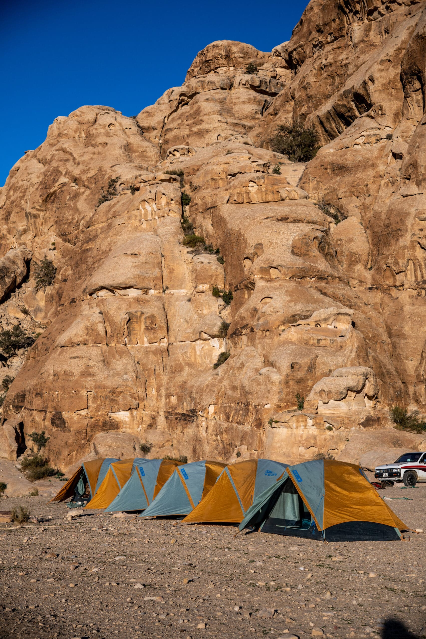 Campsite on the Jordan Trail: Dana to Petra